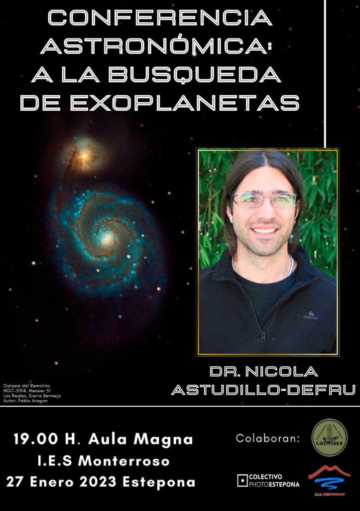 Conferencia Astronómica: A la búsqueda de exoplanetas